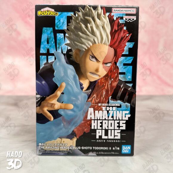 Shoto Todoroki II Amazing Heroes Plus Figure My Hero Academia Banpresto Bandai - Picture 2 of 7